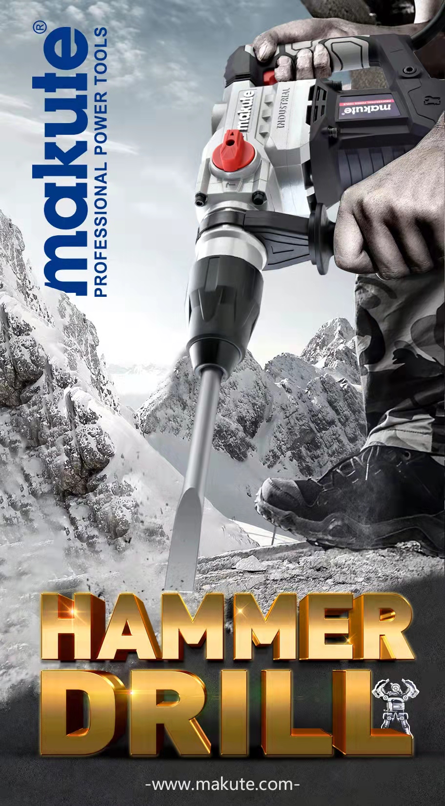 Makute New hammer Drill 