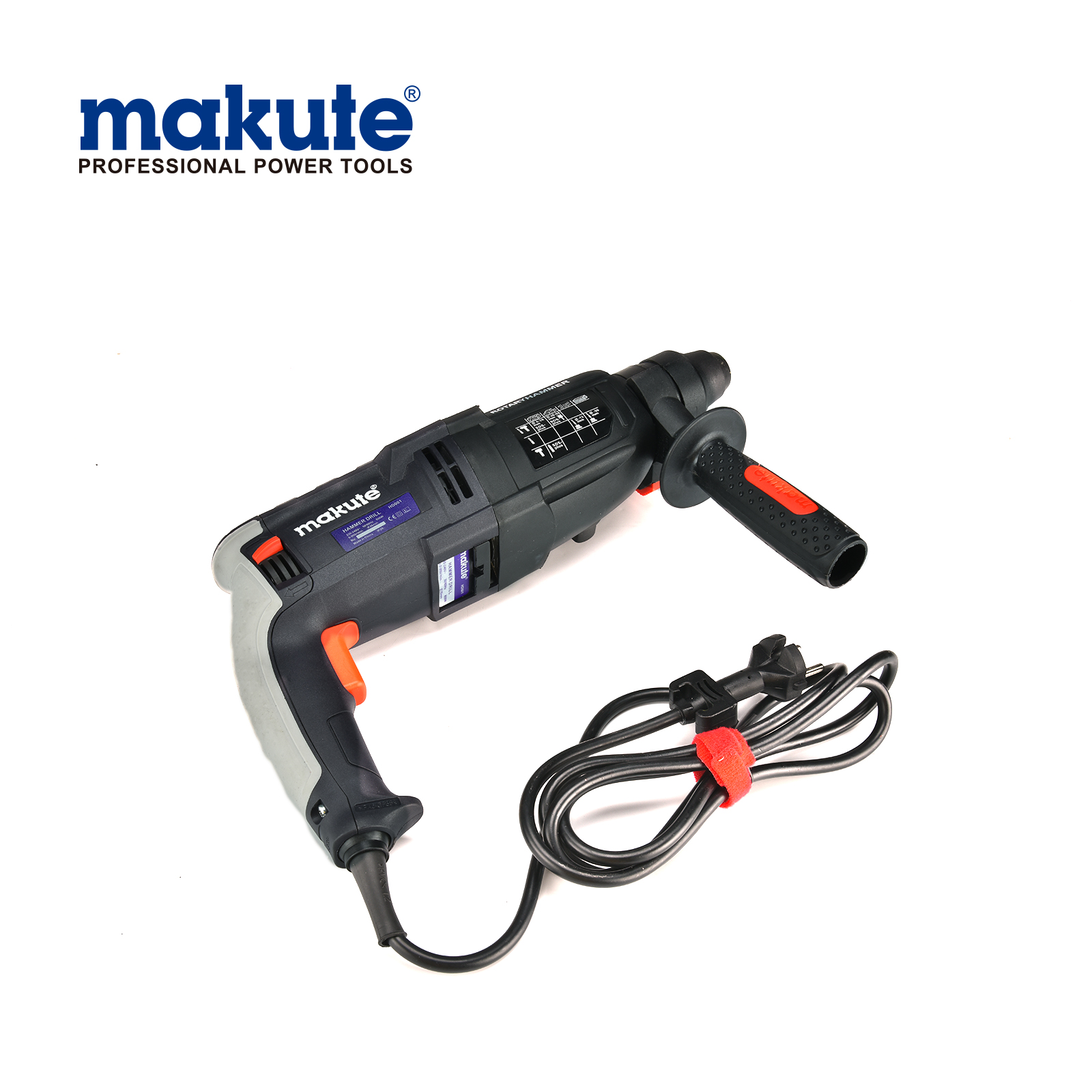China makute OEM rotary 26mm 32mm 65mm jack hand heavy duty electric HD001 hammer drill