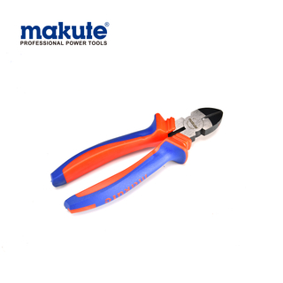 Diagonal cutting pliers 6"/160mm with TPR handle cutting pliers function and uses