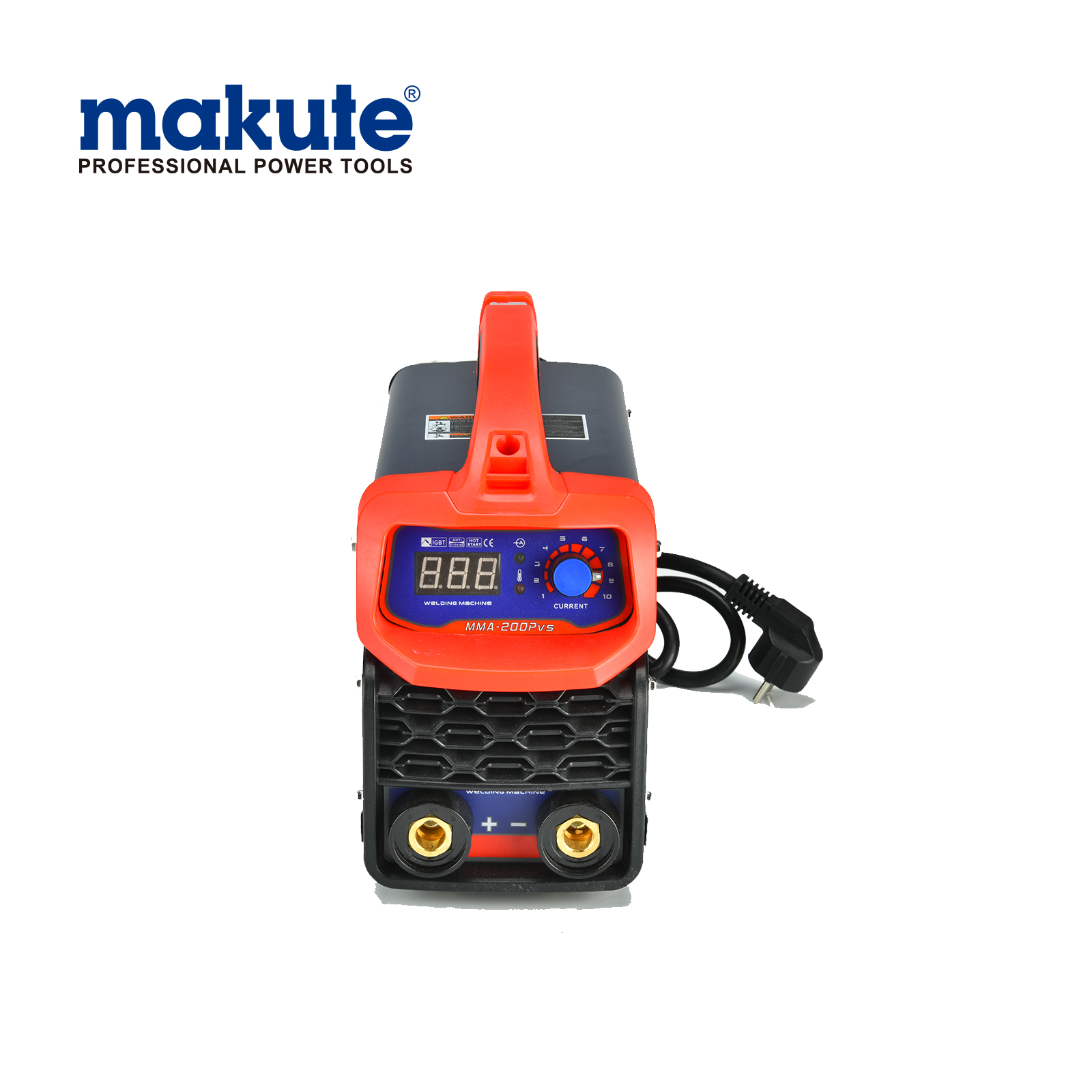 welding machine makute Easy To Operate Welding Machine MMA-200PVS Dual Voltage- small quick connector